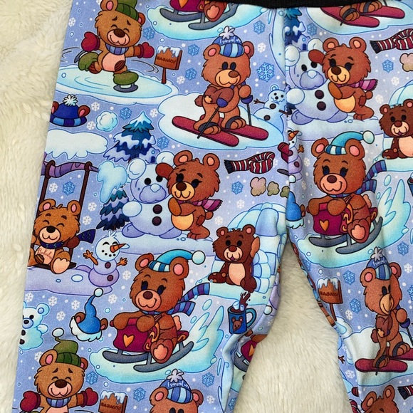 Babalus Teddy Snow Day Joggers - Picture 3 of 3